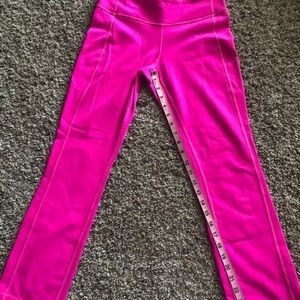 Hot Pink Lululemon Size 8 Leggings